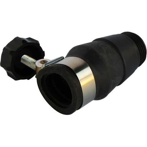 KALANKA-, Prise d'eau universelle pour robinet à bec lisse, diamètre 18-22 mm, sortie Mâle 20/27, serrage par molette crantée, idéale pour tuyau d'arrosage, eau froide