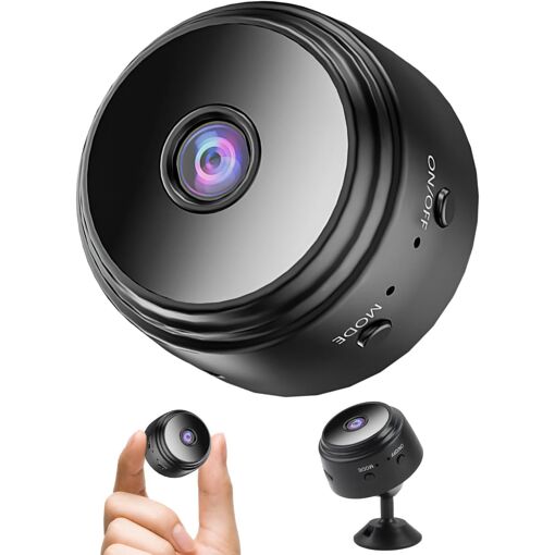 KALANKA-Mini Camera Espion sans Fil HD 1080p, Caméra Espion 360° av...