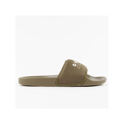 Claquette Guess Tokyom Inscription Kaki