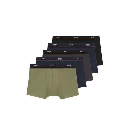 Boxer Boss Pack X5 Trunk Essential Homme Multicolor