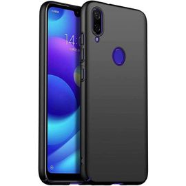 Kalanka-Compatible Avec Coque Xiaomi Redmi Note 7/Note 7 Pro Anti-Chute Pc Dur Silicone Antichoc Ultra Mince Anti-Rayures Protecteur Étui Pour Téléphone Pour Xiaomi Redmi Note 7/Note 7 Pro Cas-Noir