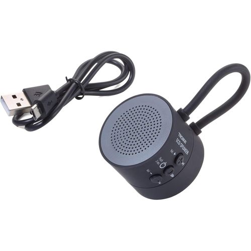 KALANKA-ECO Speaker - BTS50/BK - Mini haut-parleur / kit mains libres sport & loisirs sans fil magnétique de fixation - charge USB - batterie 300mAh - connexion de données sans fil (5.0)