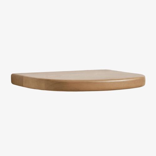Table De Chevet Flottante 45x25 Cm En Bois De Manguier Agathe Bois Naturel