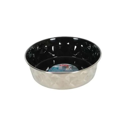 Gamelle - Zolux - Diamond - 2,6l - Inox - Noir