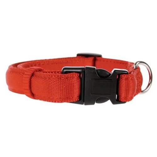 Collier - Nylon - Cushion - Rouge - 27-37 Cm - Petit Chien