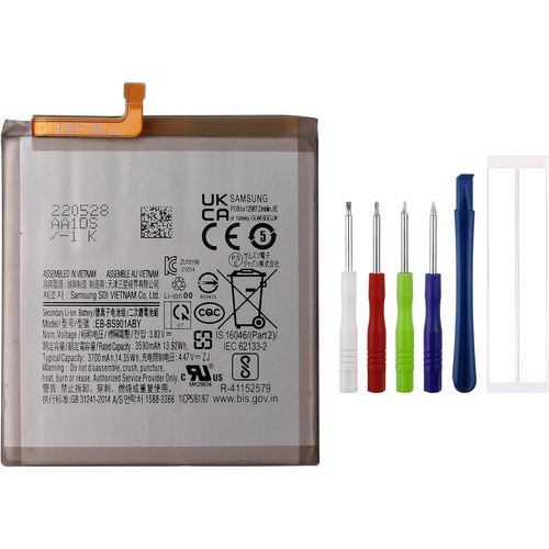 Eb-Bs901aby Batterie Compatible Avec Samsung Galaxy S22 Sm-S901 5g Avec Outils