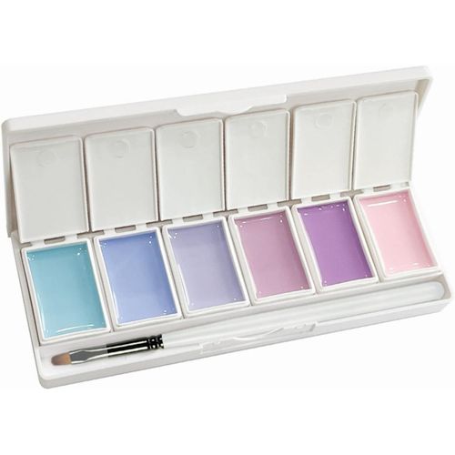 Ensemble De Gel De À Ongles Solide Japonais De 36 Couleurs Ensemble De Gel De Plaque D' À Paupières Petit Ensemble Exclusif Pour De Manucure Vernis À Ongles Pour Enfants 