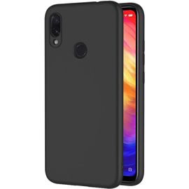 Coque Xiaomi Redmi Note 7, Noir Silicone Coque Pour Redmi Note 7 Housse Xiaomi Redmi Note 7 Noir Silicone Etui Case (6,3 Pouces)