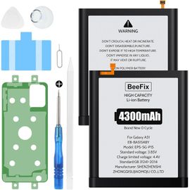 Batterie Pour Samsung Galaxy A51 Sm-A515f, 4300mah Lithium-Polymère Pour Galaxy A51(Eb-Ba515aby) Avec Outils De Réparation Professionnels