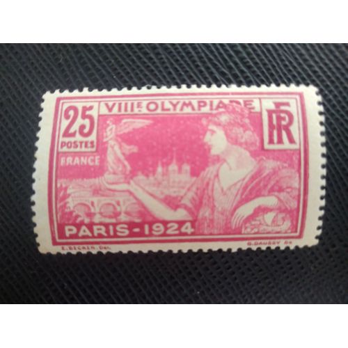 Timbre France Y T 184 Jeux Olympiques - Paris 1924 (040609 )