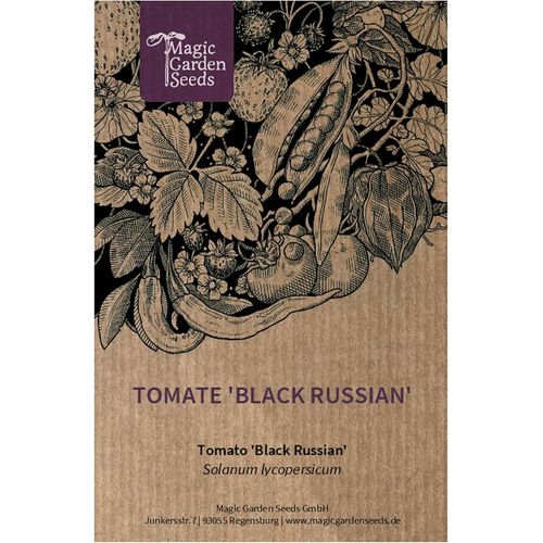 Tomate Noire 'black Russian' (Solanum Lycopersicum) Env. 10 Semences.[G677]
