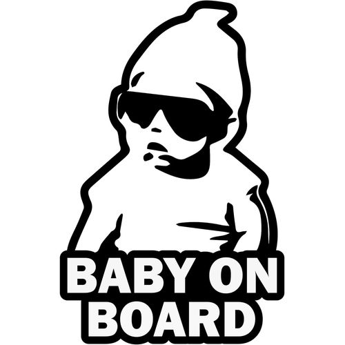 Autocollant Autocollant De Sécurité Pour Bébé À Bord De Voiture - Carlos De The Hangover Autocollant Drôle Autocollant Pour Voiture
