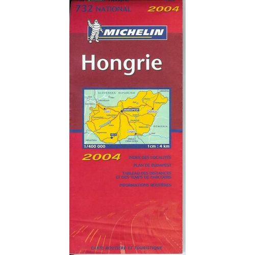 Hongrie - 1/400 000