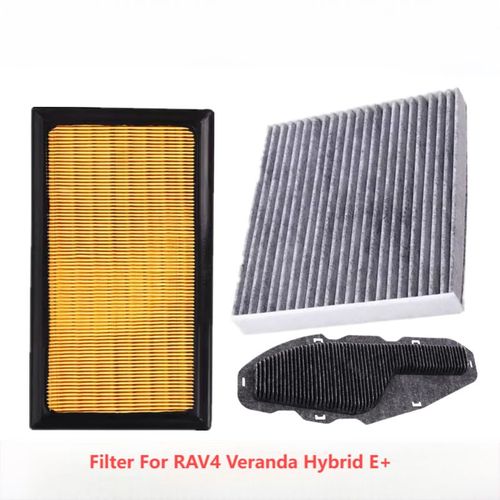 Filtre De Batterie Pour Toyota Camry 2.5 Hybride Pour Veranda Rav4 2.5 Hybride Pour Lexus Es300h 17801-77050 G92dh-33050 G92dh-42010 - Type 1set Rav4 Veranda