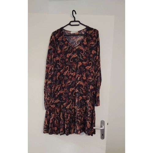 Robe Femme Promod Taille 40 En Polyester Motif Imprimé