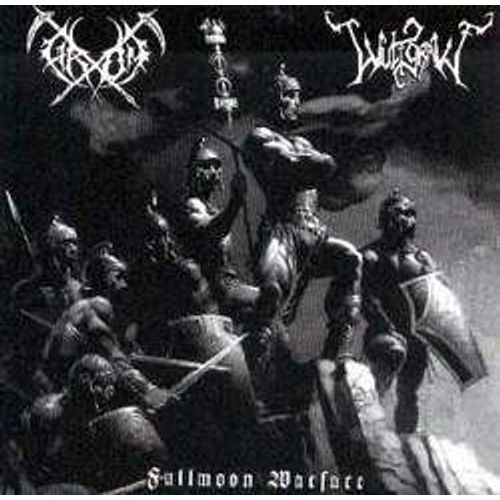 Grom / Wulfgravf - Fullmoon Warfare - Split Cd - Pagan Black Metal