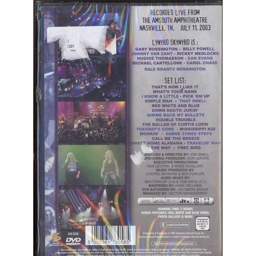 Lynyrd Skynyrd Lyve high quality The Vicious Cycle Tour DVD july 11 2003 amsouth Amphitheater