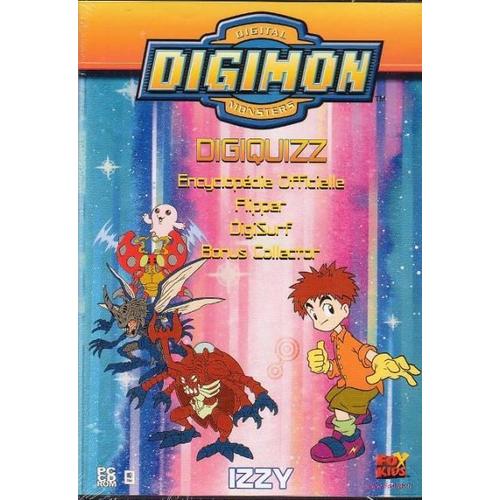 Digimon Digiquizz Flipper 'izzy' Pc