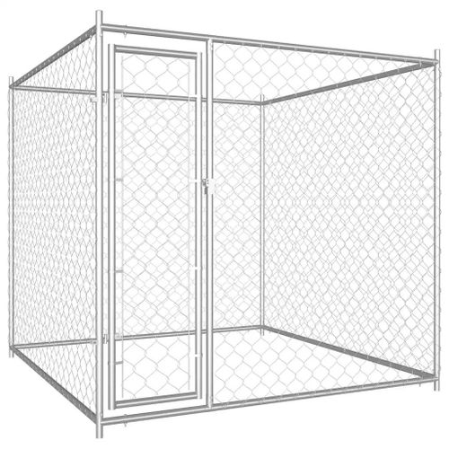 Vidaxl Chenil D'extérieur Pour Chiens 193x193x185 Cm