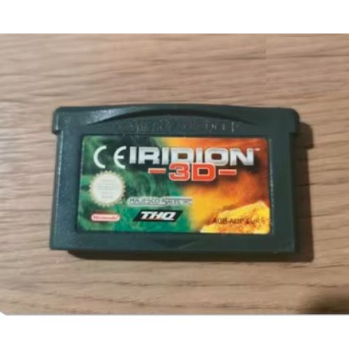 Cartouche G B A Game Boy Advance Iridion 3 D Jeu Interactif De Console Video Nintendo De Salon Jeu De Course Cassette Amovible Pour Jouer Jeu Audio Video