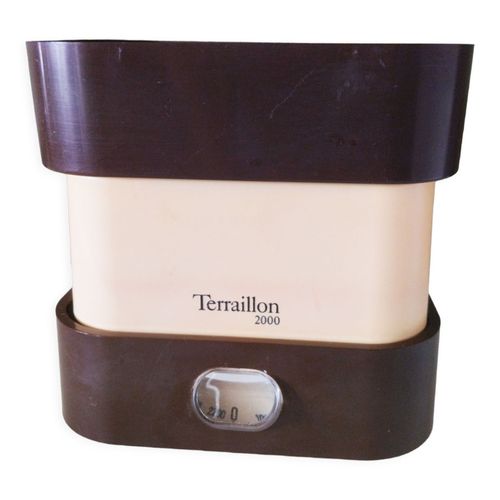 Balance Terraillon 2000 Vintage Marron Et Beige Marron