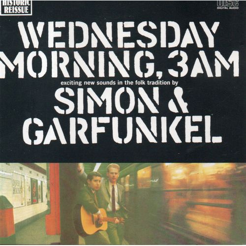 Simon & Garfunkel " Wednesday Morning, 2 Am" Cd Album - Cbs - 1974