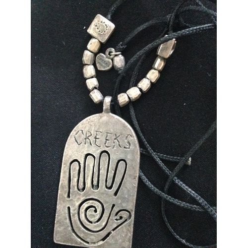 Pendentif Fantaisie Metal Fille " Creeks " Idee Cadeau