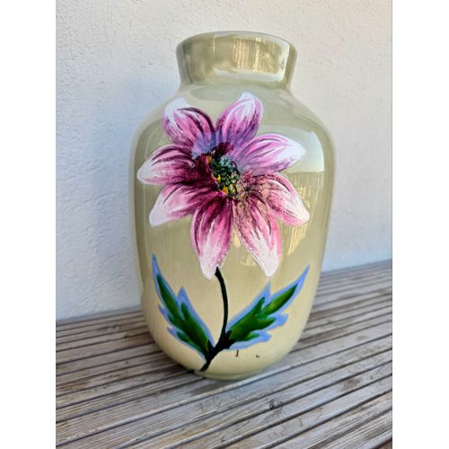 Vase à Fleur en céramique, céramique Ricard signé O. Congin