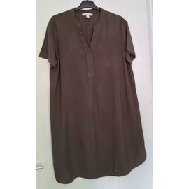 Robe Oversize Fluide Unie