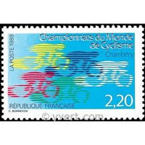 Sport : Championnats Du Monde De Cyclisme Année 1989 N° 2590 Yvert Et Tellier Luxe