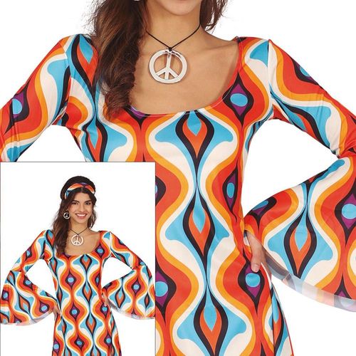 Guirca Costume Disco Robe Années 70 Pour Femme (M)