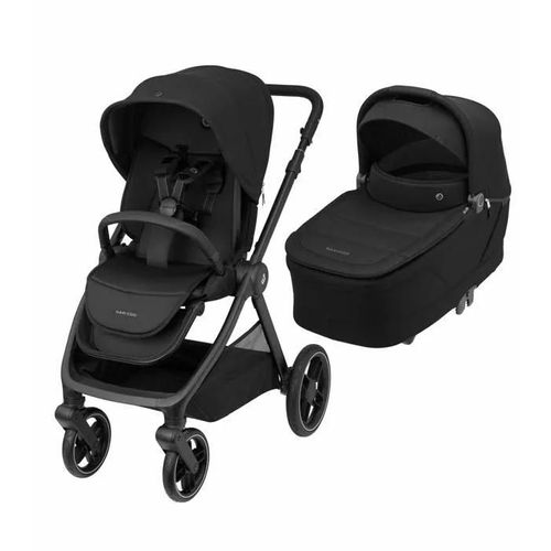 Poussette Naissance Oxford Avec Nacelle Sense Noir Twillic