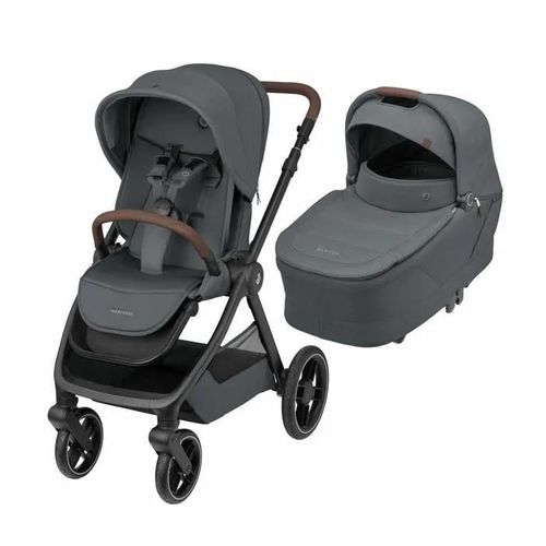 Poussette Naissance Oxford Avec Nacelle Sense Graphite Twillic