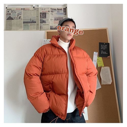 Lappster Harajuku Coloré Bulle Manteau Hiver Veste 2022 Hommes Streetwear Hip Hop Parka Coréen Noir Vêtements Bouffants Vestes