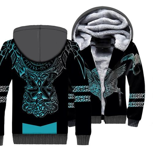Sweat À Capuche Tessffel Tattoo Pour Femme,Survêtement D'hiver,Impression 3d,Dieu Odin Fenrir,Nouvelle Mode,Thunicef,Veste Harajuku,Smile D