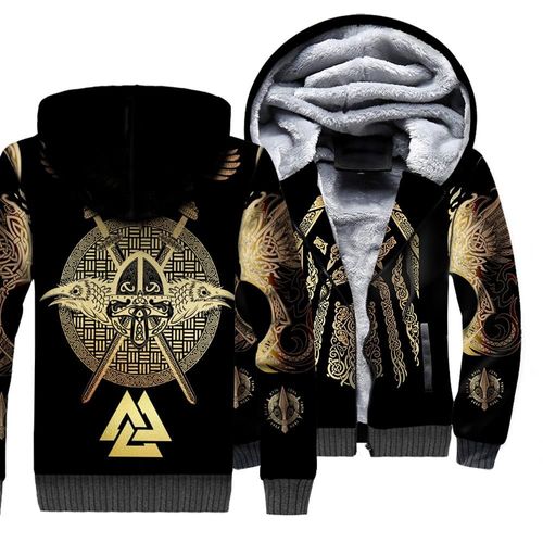 Sweat À Capuche Tessffel Tattoo Pour Femme,Survêtement D'hiver,Impression 3d,Dieu Odin Fenrir,Nouvelle Mode,Thunicef,Veste Harajuku,Smile D