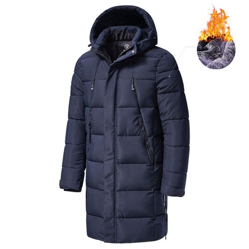 Parkas À Capuche Optiques Coupe-Vent Pour Hommes,Manteau Chaud,Veste,Vêtements D'extérieur,Tenues Classiques,Poche,Plus Long,Hiver,Automne,2023