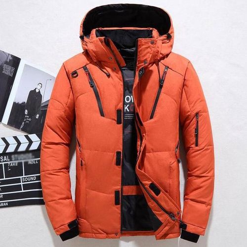 Manteau De Neige Rembourré Surdimensionné Pour Hommes,Doudoune,Parkas À Capuche Pour Hommes,Extérieur,Vêtements D'extérieur Chauds,Optique,Hiver