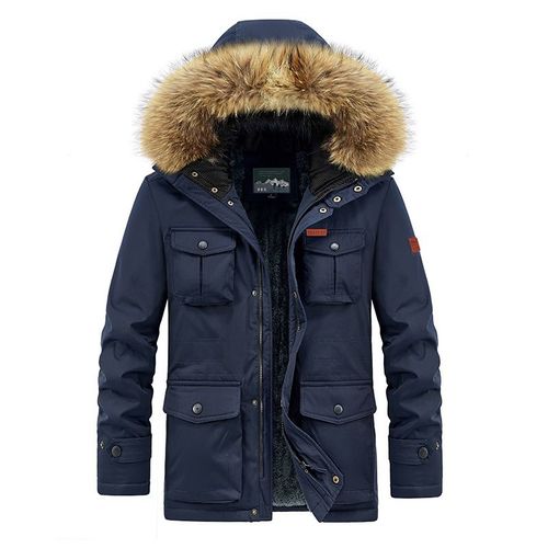 Parka À Capuche Pour Homme,Manteau Chaud,Épais,Coupe-Vent,Grande Taille 8xl,2022