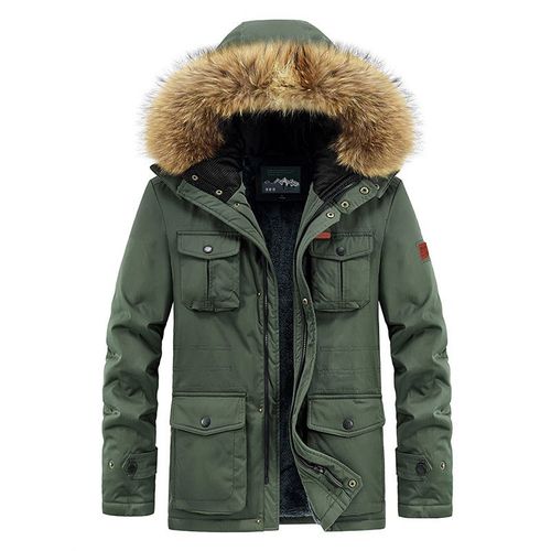 Parka À Capuche Pour Homme,Manteau Chaud,Épais,Coupe-Vent,Grande Taille 8xl,2022