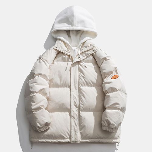 Parka D'hiver Colorée Pour Homme Et Femme,Manteau Surdimensionné,Bouffant,Coréen,Harajuku,Hip Hop