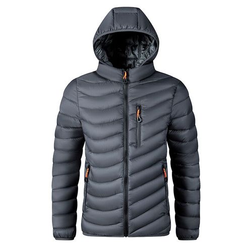 Veste Parka Imperméable Chaude Pour Homme,Manteau À Capuche,Décontracté,De Marque,Coupe-Vent,Vêtements D'extérieur,Chapeau,Automne Hiver