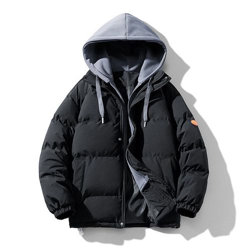Manteau À Bulles À Capuche Pour Hommes,Optique Chaude,Veste D'hiver Colorée,Streetwear Pour Hommes,Parka Hip Hop,Vêtements Noirs Coréens,Vestes Bouffantes,2024