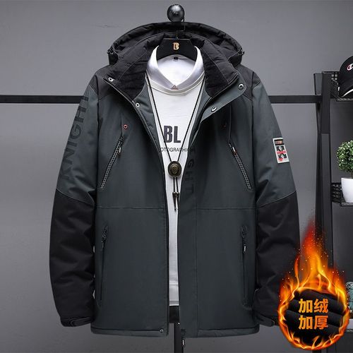 Parka À Capuche Smile Pour Homme,Veste Chaude,Coupe-Vent,Manteau Grande Taille,Grande Taille,Automne,Hiver,2023,9xl