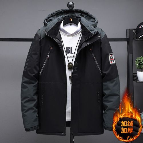 Parka À Capuche Smile Pour Homme,Veste Chaude,Coupe-Vent,Manteau Grande Taille,Grande Taille,Automne,Hiver,2023,9xl