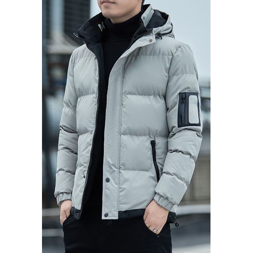 Veste Parka Chaude Et Coupe-Vent Pour Homme,Vêtement D'extérieur Décontracté,Automne Hiver 2024