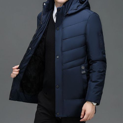 Dieo-Parkas Coupe-Vent À Capuche Pour Hommes,Parkas Décontractés,Coupe Couvertes,Chaud,Optique,Vestes D'automne,Mode D'hiver,Mercedes,2023