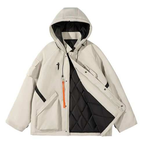 Manteau D'hiver Unisexe Pour Hommes,Veste Rembourrée,Bouffante,Vêtements Lourds Pour Hommes,Vestes D'université,Harajuku Hiphop Streetwear,High Street