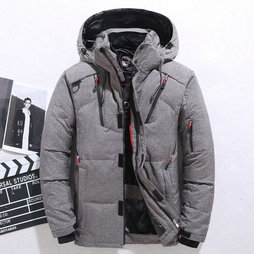 Manteau De Neige Rembourré Surdimensionné Pour Hommes,Doudoune,Parkas À Capuche Pour Hommes,Extérieur,Vêtements D'extérieur Chauds,Optique,Hiver