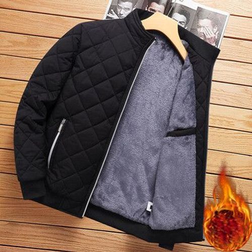 Diting I-Parkas Thermiques Classiques Pour Hommes,Coupe-Vent Chaud,Vêtements D'extérieur Décontractés,Vestes D'hiver,Mode,Sourire